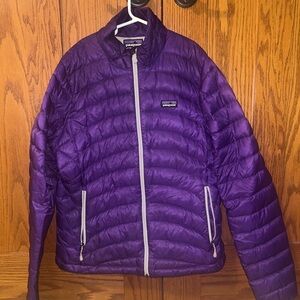 Patagonia Women's Vibrant Purple Puffer Coat